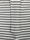 BLUSA CORTA, MANGA LARGA, TEXTURA DE RAYAS EN COLOR VERDE Y BLANCO