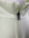 SUDADERA CORTA, MANGA LARGA, TIPO ANCHO, CIERRE EN CUELLO REDONDO