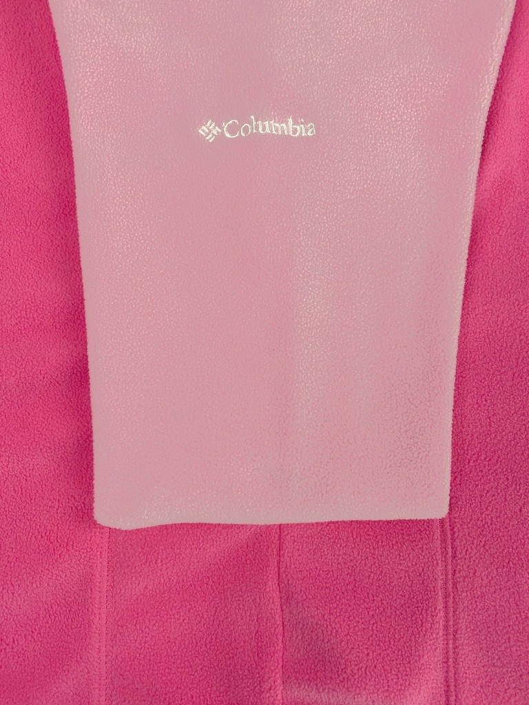 SUDADERA MANGA LARGA, ALGODÓN, CIERRE EN CUELLO, COLOR ROSA