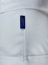 PLAYERA MANGA CORTA, FRANJAS HORIZONTALES COLOR AZUL