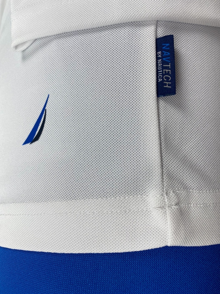 PLAYERA MANGA CORTA, FRANJAS HORIZONTALES COLOR AZUL (copy)