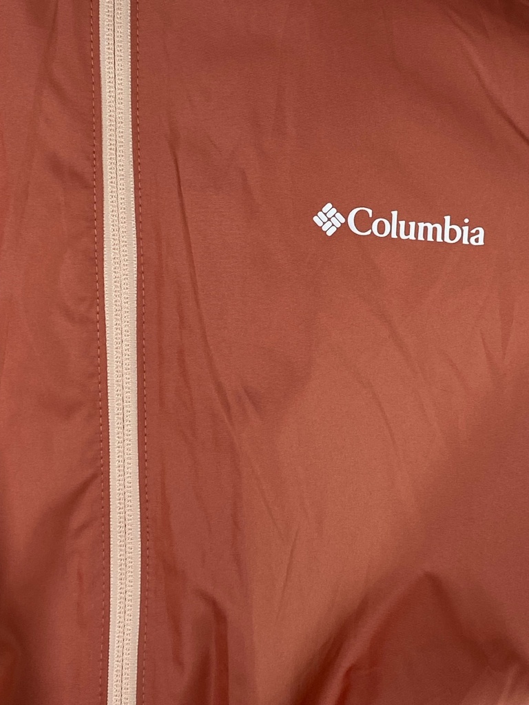 CHAMARRA IMPERMEABLE CON CIERRE Y GORRO
