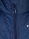 CHALECO AZUL PLÁSTICO CON TELA Y BOLSAS CON CIERRE