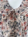 BLUSA ESTAMPADA FLORES CON OLANES