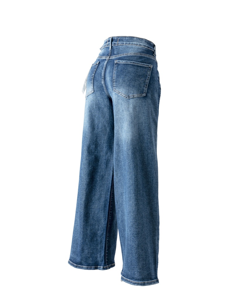 PANTALON DAMA MEZCLILLA RECTO ACAMPANADO