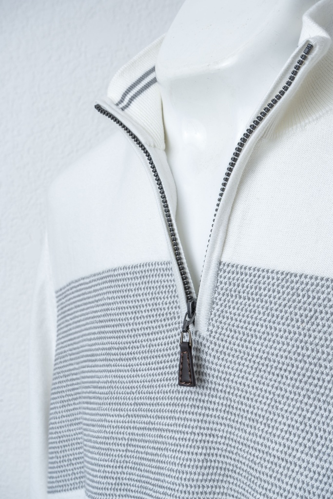 SUETER CABALLERO CON CIERRE