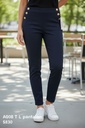 PANTALON STRETCH DE VESTIR CON BOTONES