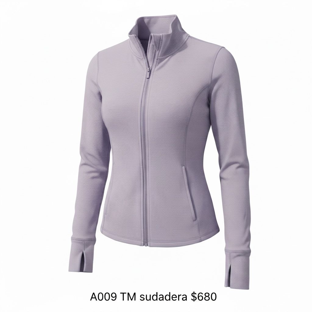SUDADERA STRETCH CON BOLSAS