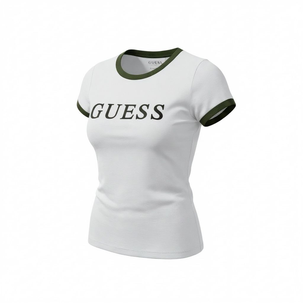 PLAYERA CON LOGO Y DETALLE EN MANGAS Y CUELLO