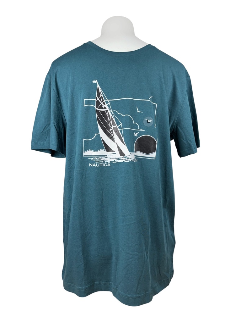 PLAYERA CON LOGO Y ESTAMPADO