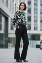 PANTALON NEGRO DE VESTIR RECTO