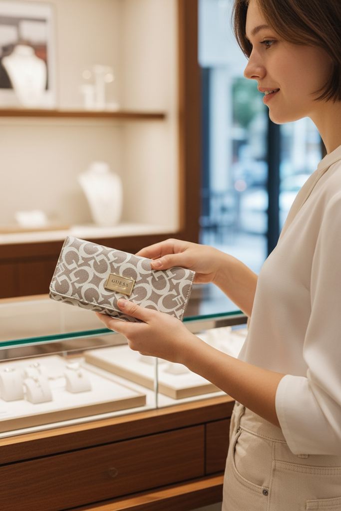 CARTERA CON MARCA AL FRENTE