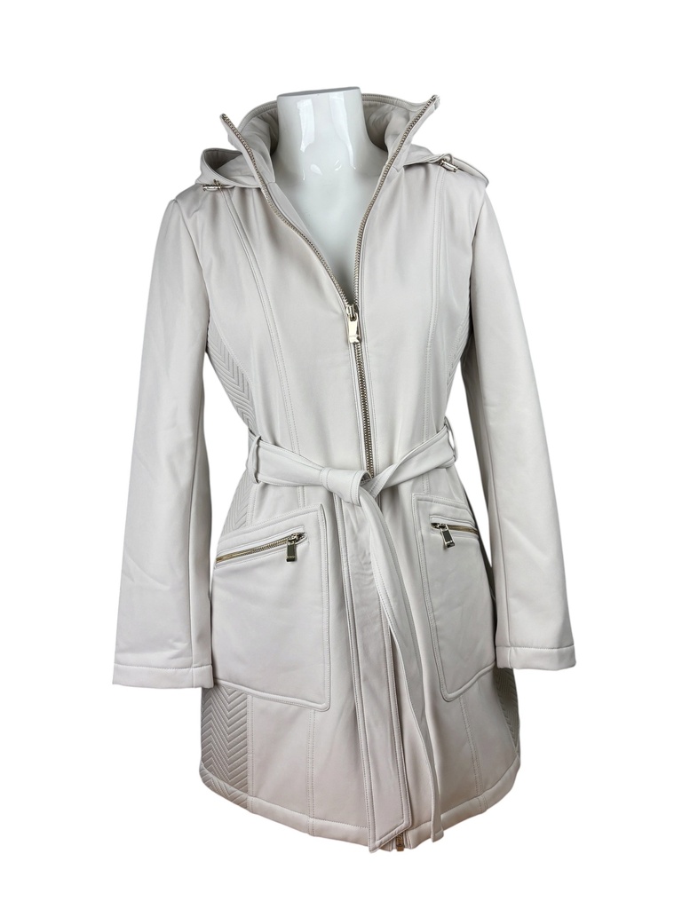GABARDINA CON GORRO Y CIERRE