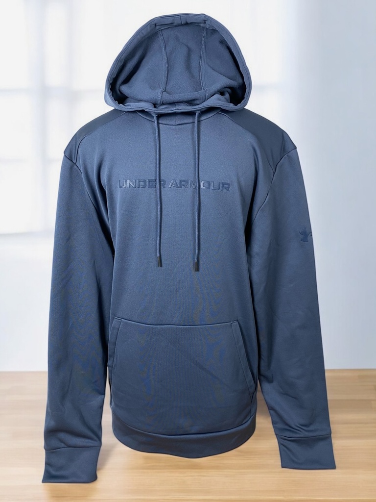 SUDADERA AZUL CON BOLSA DELANTERA