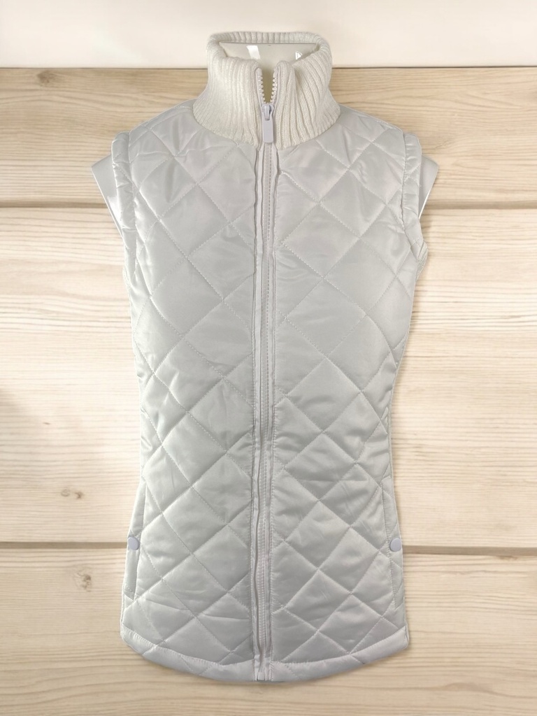 CHALECO DAMA ESTAMBRE LADOS Y CUELLO 