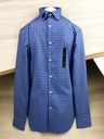 CAMISA CUADROS AZUL MARINO