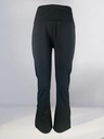 PANTALÓN NEGRO STRETCH LICRA ABIERTO ABAJO
