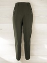 PANTALON VERDE MILITAR CON BOTONES SIN CIERRE