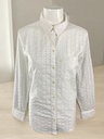 BLUSA BLANCA CON TEXTURA CALADA