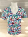 BLUSA FLORES ESTAMPADA