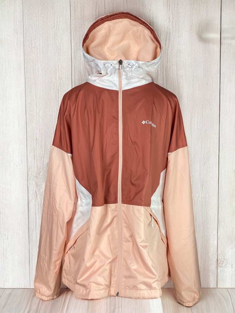 CHAMARRA IMPERMEABLE CON CIERRE Y GORRO