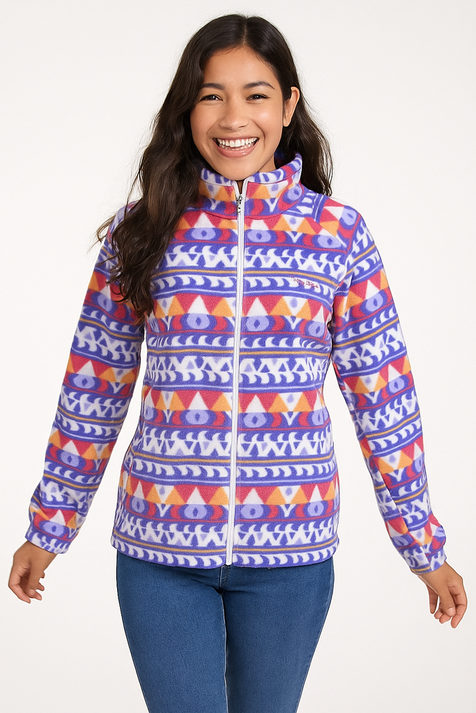 SUDADERA DAMA TEXTURA GRECAS