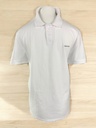 PLAYERA POLO BLANCA CON BOTONES