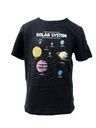 PLAYERA NEGRA ESTAMPADO PLANETAS