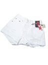 SHORT BLANCO MEZCLILLA DESHILACHADO