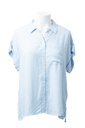 CAMISA RAYADA AZUL CIELO Y BLANCO