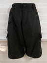 SHORT NEGRO TIPO CARGO CON BOLSAS