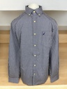 CAMISA CUADROS AZULES CON BLANCO 