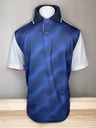 PLAYERA AZUL MARINO Y BLANCO 