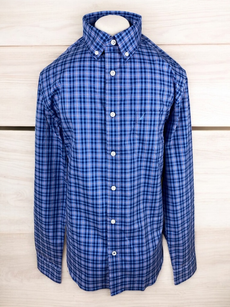 CAMISA CUADROS AZULES 