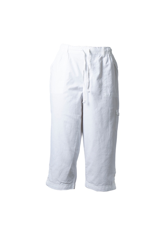 PANTALÓN CARGO CAPRI CON BOLSAS