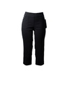 PANTALON CAPRI NEGRO APLICACIONES METÁLICAS