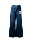 PANTALÓN DE MEZCLILLA CORTE RECTO Y ANCHO 
