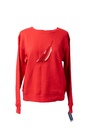 SUDADERA ROJA LOGO EN LENTEJUELA