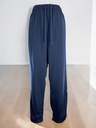 PANTS AZUL MARINO FRANJAS Y LOGO EN BLANCO