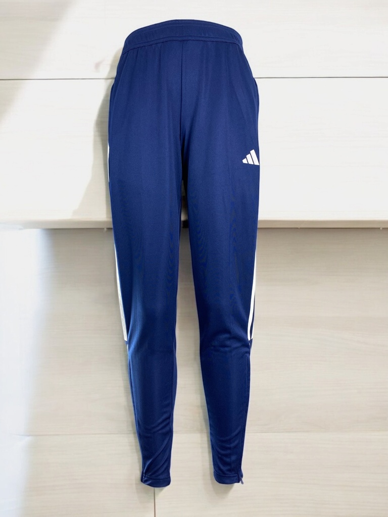 PANTS AZUL MARINO MUJER  FRANJAS BLANCAS Y LOGO