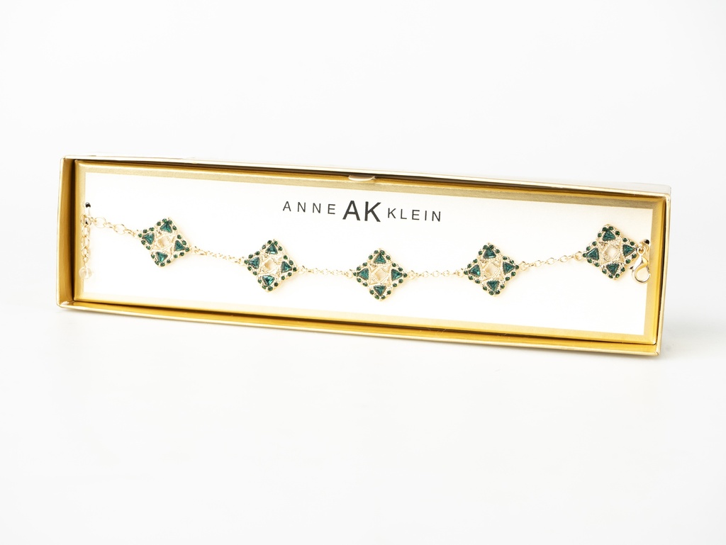 PULSERA CON DETALLES VERDES