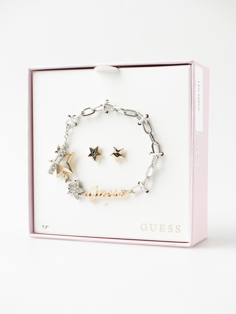 PULSERA CON ARETES DE ESTRELLA