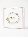 PULSERA CON ARETES DE ESTRELLA