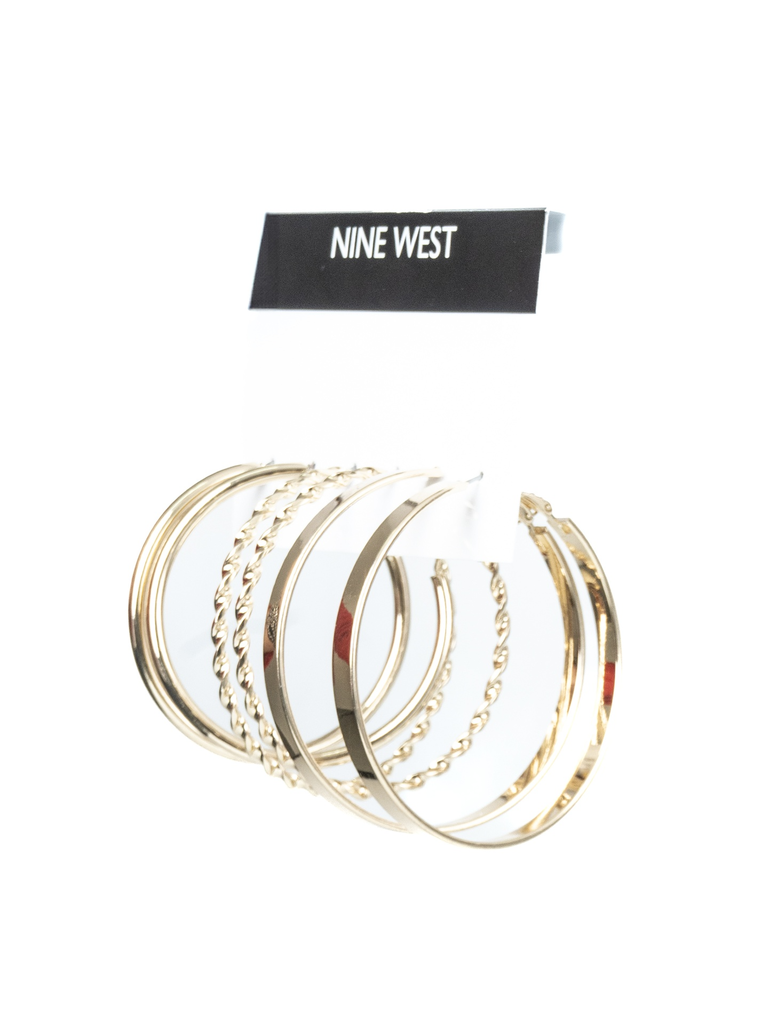 ARRACADAS DORADAS 3 PARES