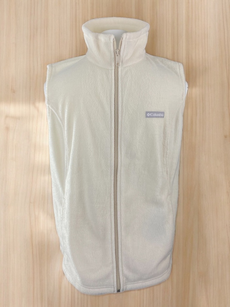 CHALECO BEIGE DE FELPA