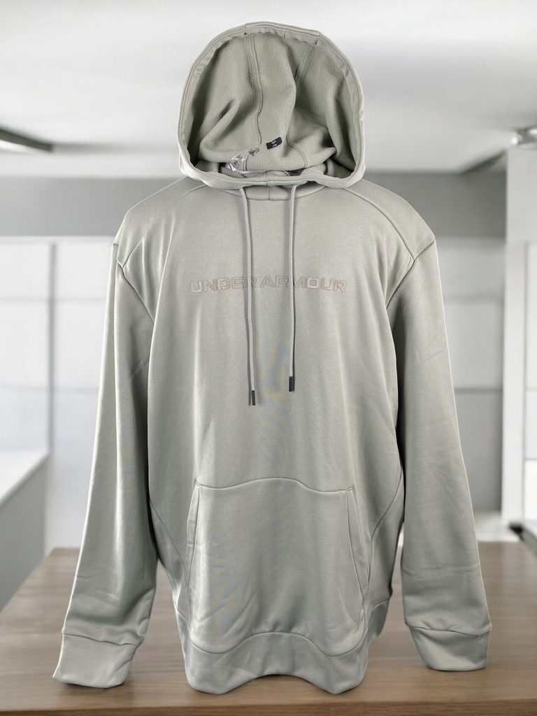 SUDADERA VERDE CON BOLSA DELANTERA