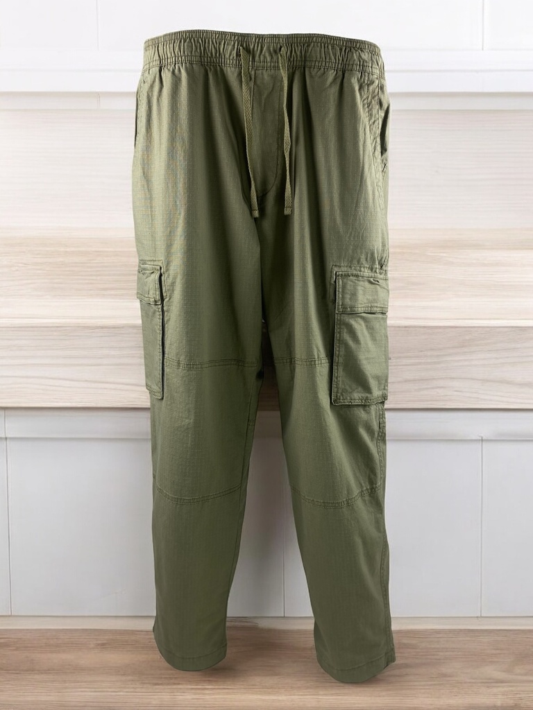 PANTALON CON TEXTURA Y RESORTE