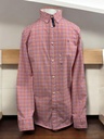 CAMISA CUADROS TONOS MAGENTA Y NARANJA 