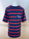 PLAYERA AZUL MARINO RAYAS ROJAS 