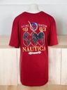 PLAYERA ROJA ESTAMPADO CONTINENTES 